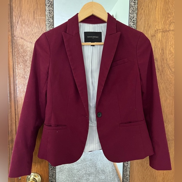 Banana Republic factory blazer; Size 0P - Picture 1 of 4